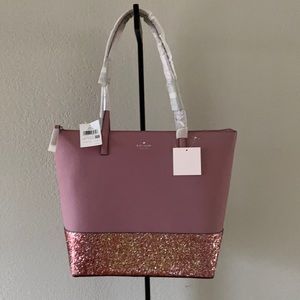 Kate Spade Greta court Penny dusty peony hand bag
